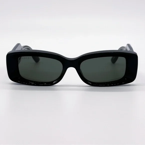 NEW GUCCI GG1528S 001 SQUARE BLACK GREY WOMEN SUNGLASSES GUCCI